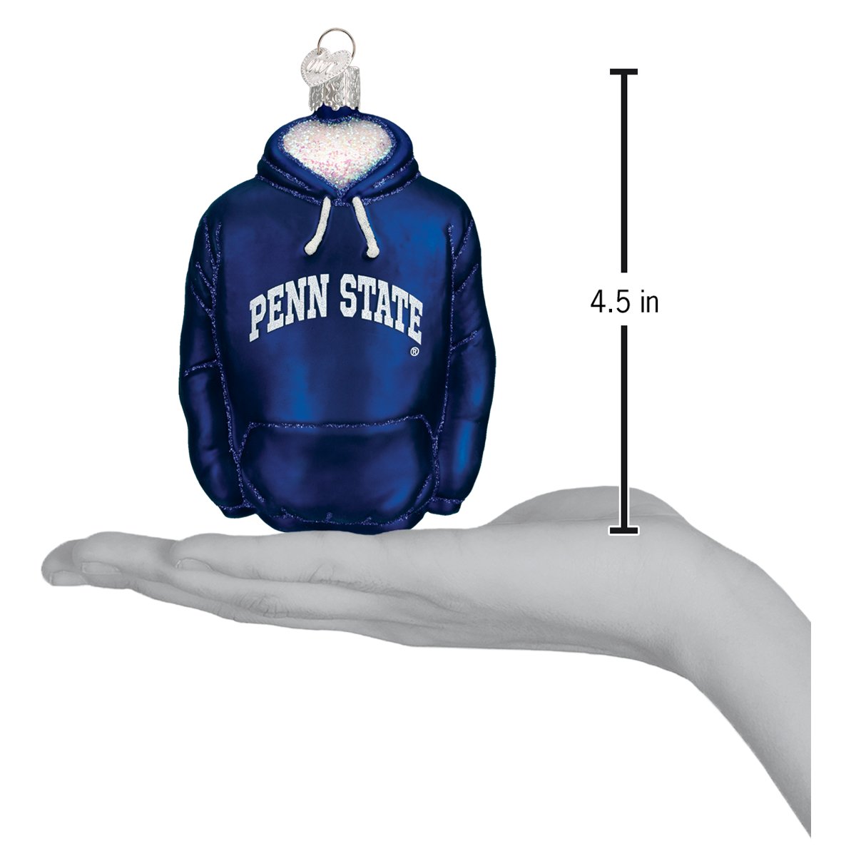 Penn State Hoodie Ornament - Southlake Paws