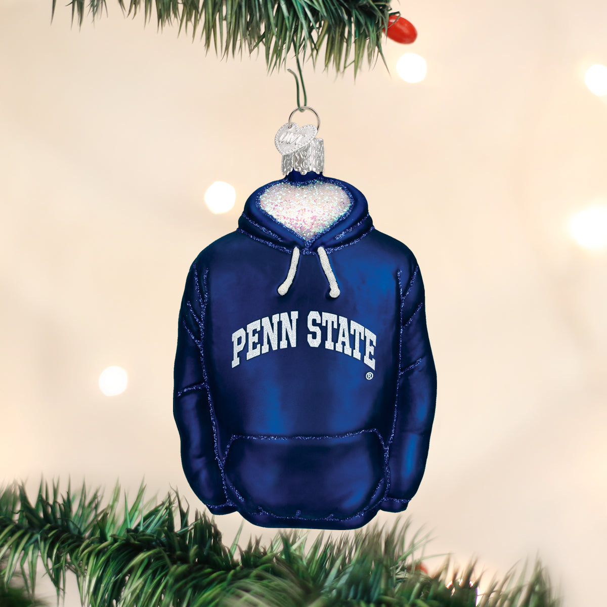 Penn State Hoodie Ornament - Southlake Paws