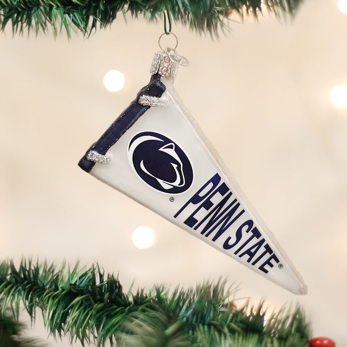 Penn State Pennant Ornament - Southlake Paws