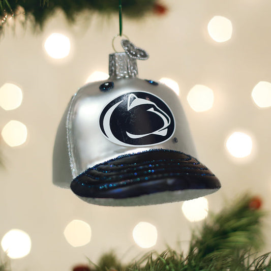 Penn State Baseball Cap Ornament - Southlake Paws