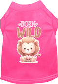 Load image into Gallery viewer, Adorable Cat or Dog Shirt for Pets "Born Wild"
