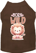 Load image into Gallery viewer, Adorable Cat or Dog Shirt for Pets "Born Wild"
