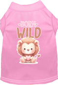 Load image into Gallery viewer, Adorable Cat or Dog Shirt for Pets "Born Wild"
