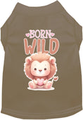 Load image into Gallery viewer, Adorable Cat or Dog Shirt for Pets "Born Wild"
