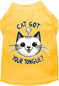 Load image into Gallery viewer, Adorable Cat or Dog Shirt for Pets "Cat Got Your Tongue"
