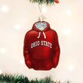 Load image into Gallery viewer, Ohio State Hoodie Ornament - Southlake Paws

