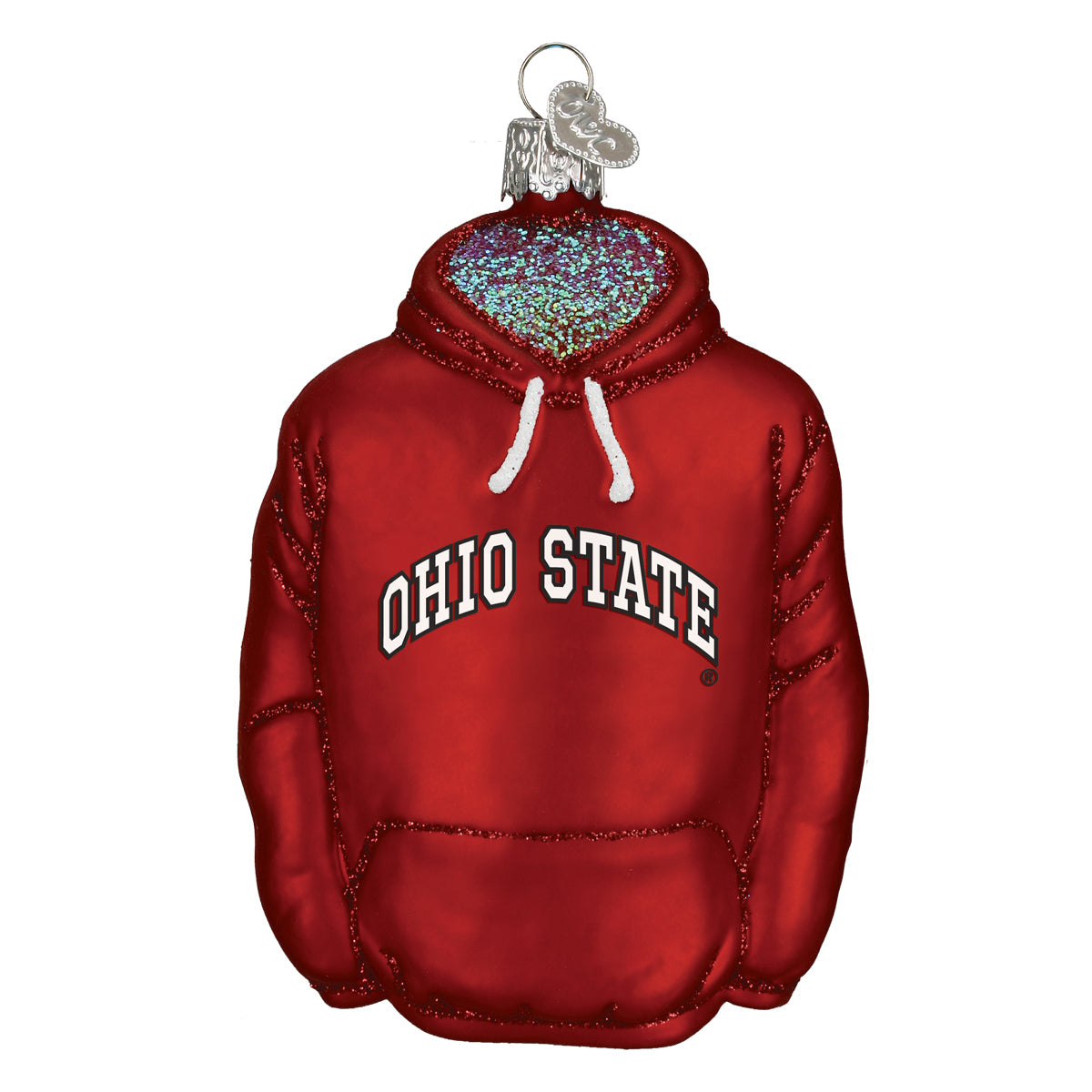 Ohio State Hoodie Ornament - Southlake Paws
