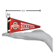 Ohio State Pennant Ornament