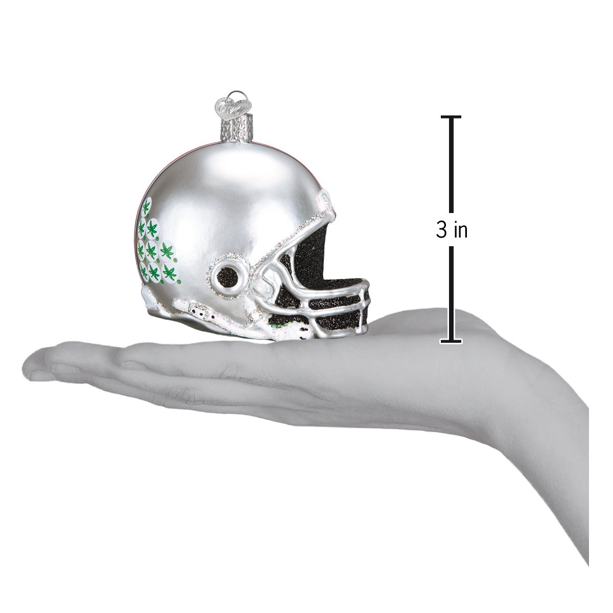 Ohio State Helmet Ornament - Southlake Paws