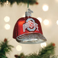 Load image into Gallery viewer, Ohio State Baseball Cap Ornament - Southlake Paws
