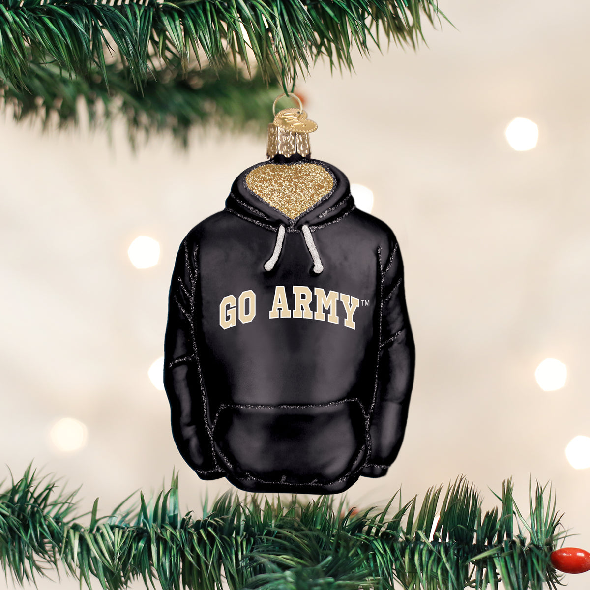 Army Hoodie Ornament - Southlake Paws