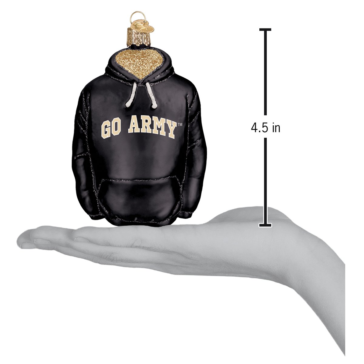 Army Hoodie Ornament - Southlake Paws