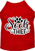 Load image into Gallery viewer, Fun Cat or Dog Shirt for Pets "Sock Thief"

