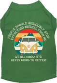 Load image into Gallery viewer, Cat or Dog Shirt for Pets "Stop Expecting Normal Vanlife"
