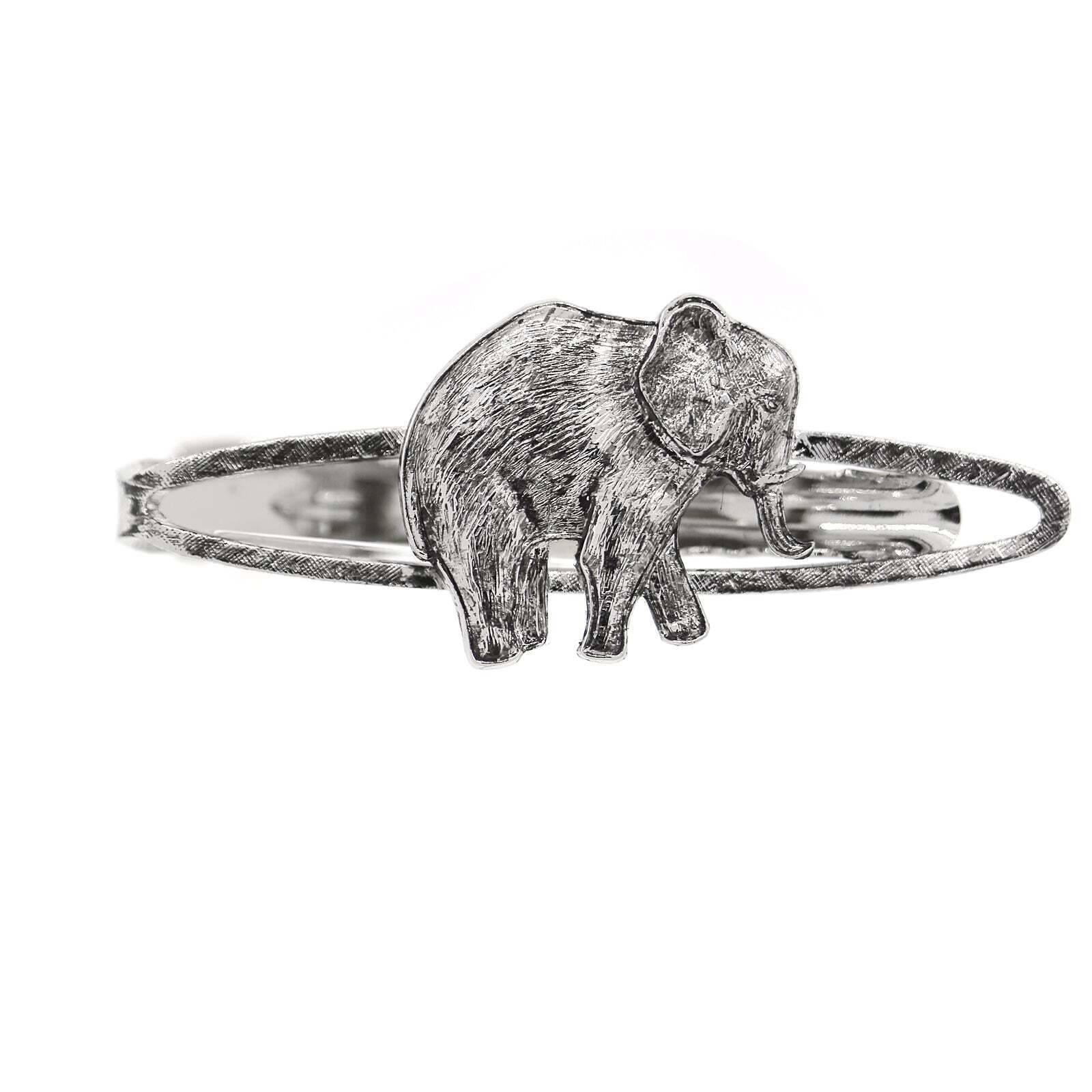 Elephant Tie Bar Clip