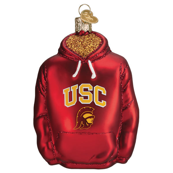 USC Hoodie Ornament - Southlake Paws