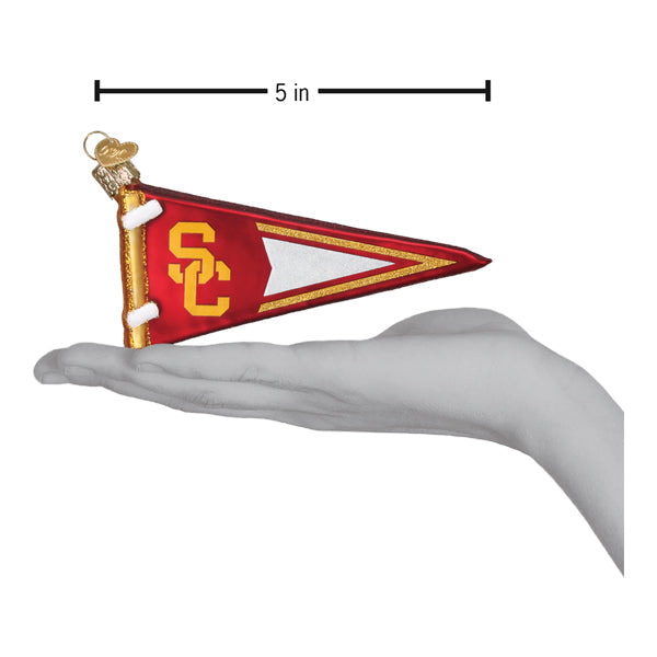 USC Pennant Ornament - Southlake Paws