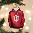 Load image into Gallery viewer, Indiana Hoodie Ornament - Southlake Paws
