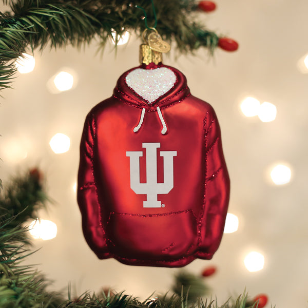 Indiana Hoodie Ornament - Southlake Paws