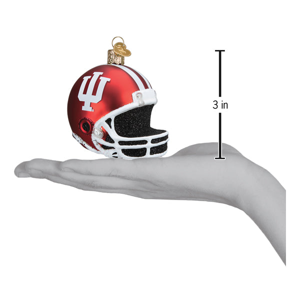 Indiana Football Helmet Ornament - Southlake Paws