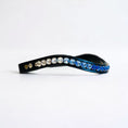 Load image into Gallery viewer, Delight Browband #5 Crystal, Light Sapphire & Sapphire
