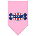 Load image into Gallery viewer, Pet and Dog Bandana Screen Printed, "Bonely In America"
