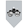 Load image into Gallery viewer, Dog Bandana Screen Printed, "Stay Wild"
