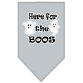 Load image into Gallery viewer, Halloween Pet and Dog Bandana Screen Printed, "Here For The Boos"
