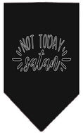 Load image into Gallery viewer, Pet and Dog Bandana Screen Printed, "Not Today Satan"
