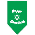Load image into Gallery viewer, Pet and Dog Bandana Screen Printed, "Happy Hanukkah"
