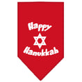 Load image into Gallery viewer, Pet and Dog Bandana Screen Printed, "Happy Hanukkah"
