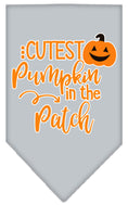 Load image into Gallery viewer, Halloween Pet and Dog Bandana Screen Printed, "Cutest Pumpkin In The Patch"
