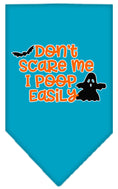 Load image into Gallery viewer, Halloween Pet and Dog Bandana, "Don't Scare Me, I Poop Easily"
