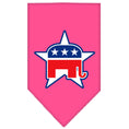 Load image into Gallery viewer, Dog Bandana Screen Printed,  "Republican"
