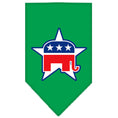 Load image into Gallery viewer, Dog Bandana Screen Printed,  "Republican"
