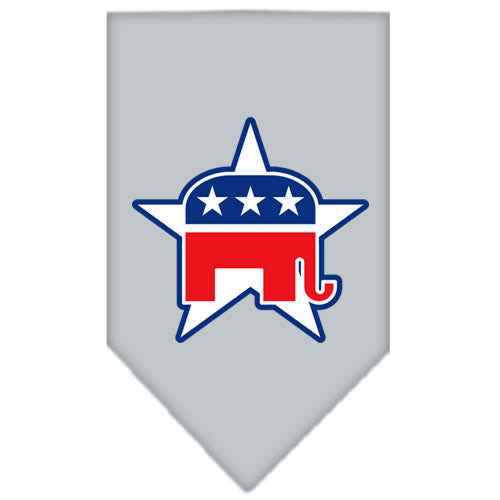 Dog Bandana Screen Printed,  "Republican"