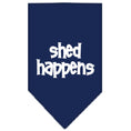 Load image into Gallery viewer, Pet and Dog Bandana Screen Printed, "Shed Happens"
