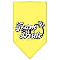 Load image into Gallery viewer, Pet and Dog Bandana Screen Printed, "Team Bride"
