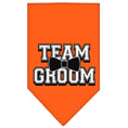Load image into Gallery viewer, Pet and Dog Bandana Screen Printed, "Team Groom"
