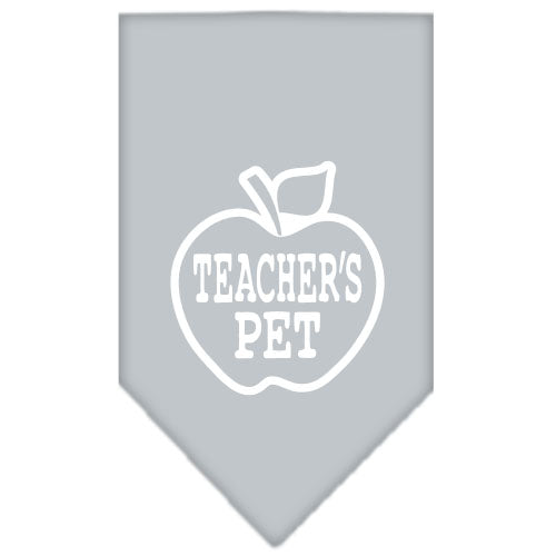 Pet and Dog Bandana Screen Printed, "Teachers Pet"