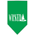 Load image into Gallery viewer, Halloween Pet and Dog Bandana Screen Printed, "Wicked"
