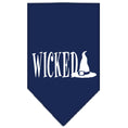 Load image into Gallery viewer, Halloween Pet and Dog Bandana Screen Printed, "Wicked"
