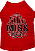 Load image into Gallery viewer, Adorable Cat or Dog Shirt for Pets "Little Miss Adorable"
