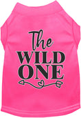Load image into Gallery viewer, Adorable Cat or Dog Shirt for Pets "The Wild One"
