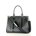 Load image into Gallery viewer, Duffel Black Quilted Luxe

