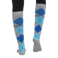 Load image into Gallery viewer, TuffRider Argyle Knee Hi Socks
