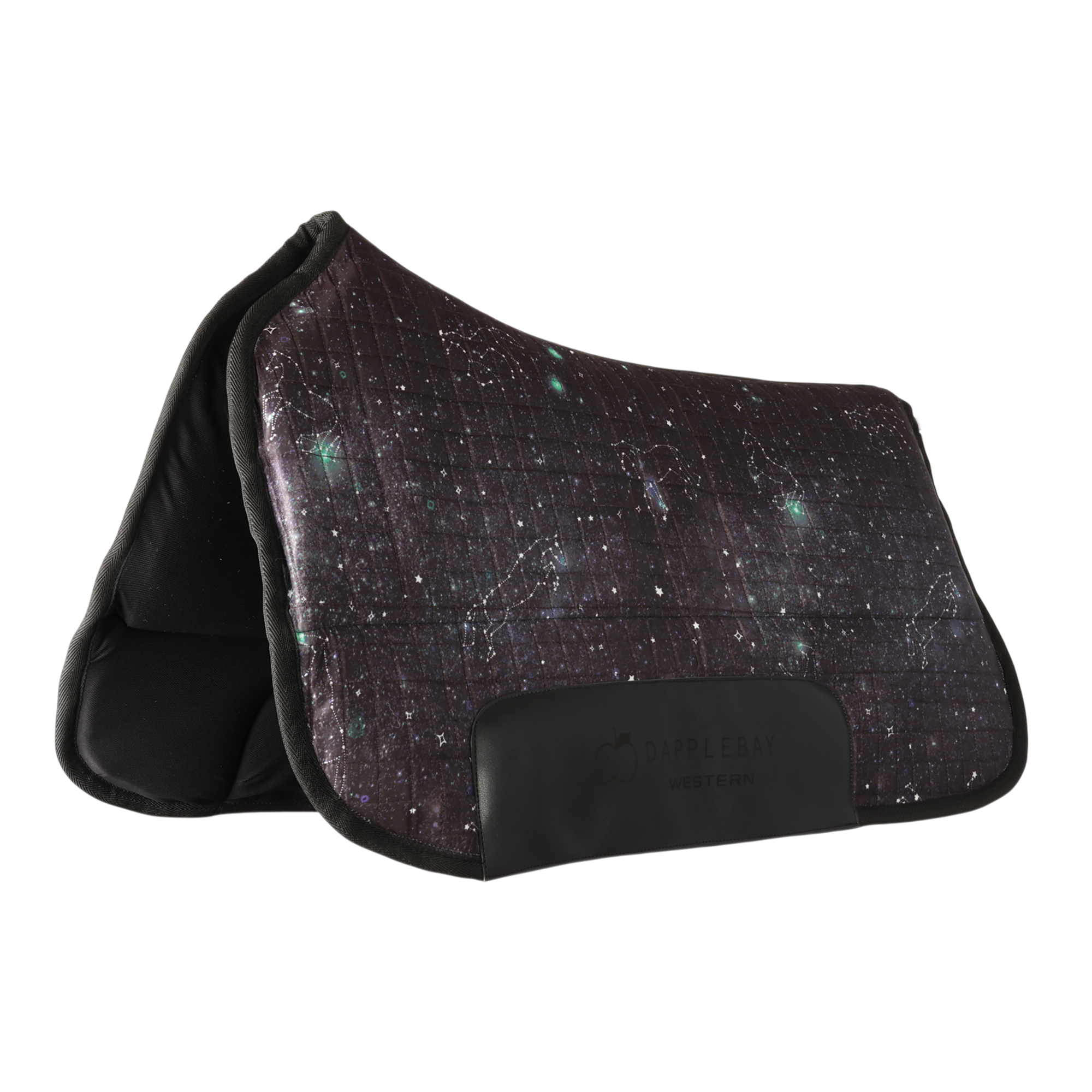 Dapplebay Midnight Constellation Western Saddle Pad - image 2