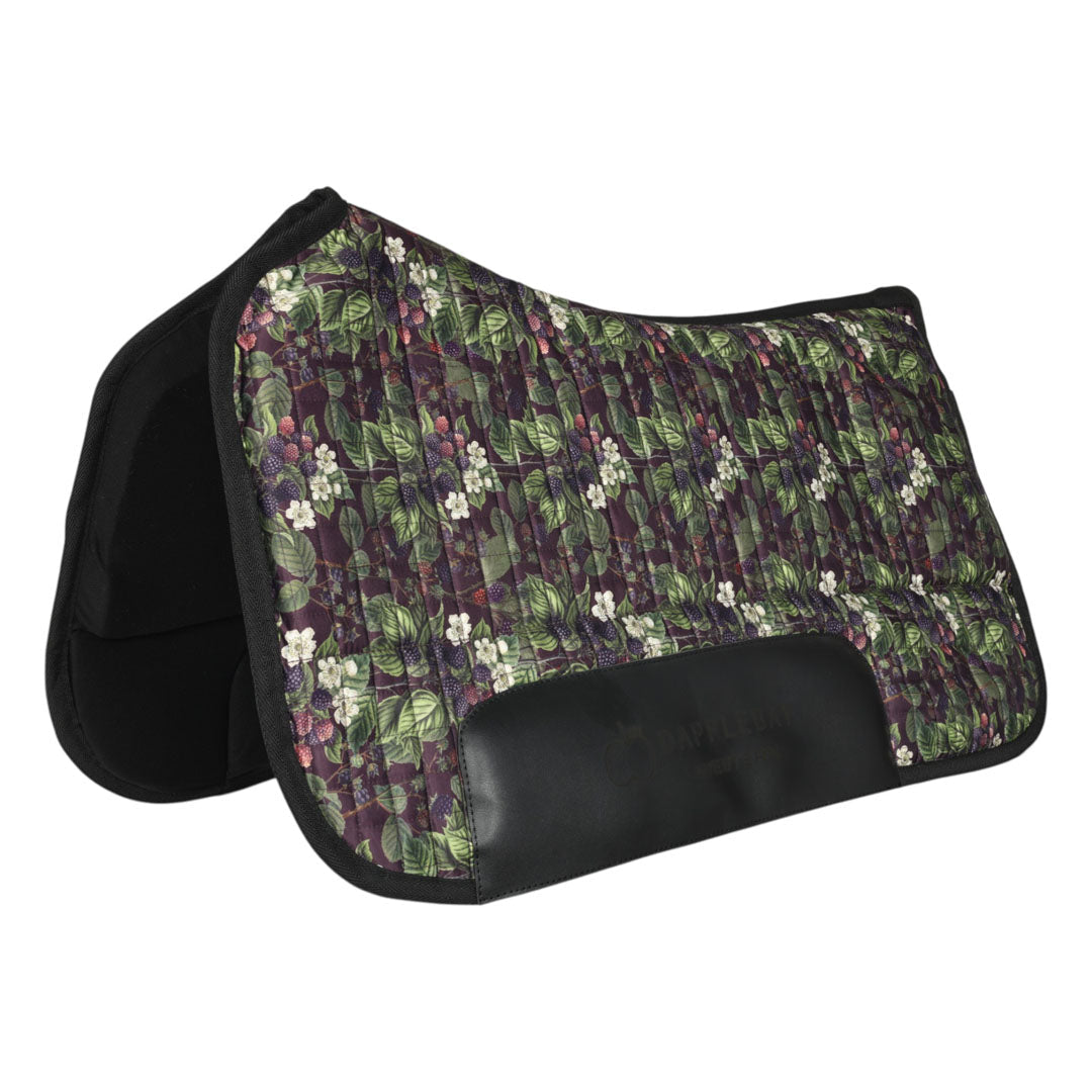Dapplebay Blackberry Daze Western Saddle Pad - image 2