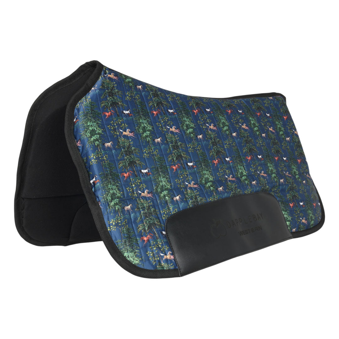 Dapplebay Autumn Toile Western Saddle Pad - image 2