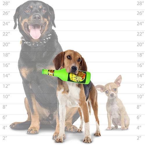 Silly Squeakers®  Beer Bottle - Dos Perros
